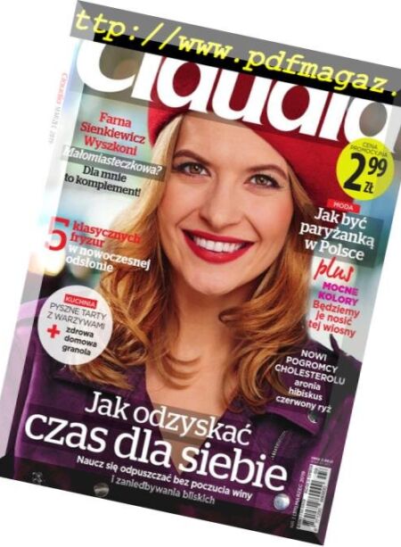 Claudia Poland – Marzec 2019 Cover