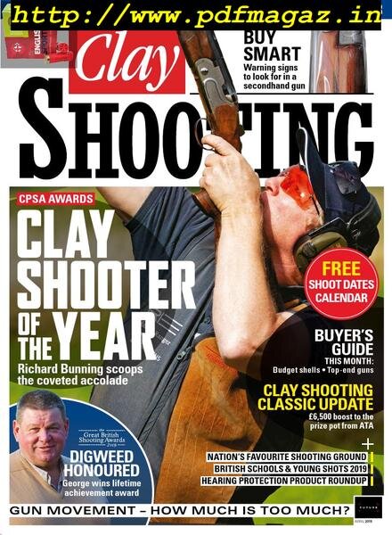 Clay Shooting – April 2019 Cover