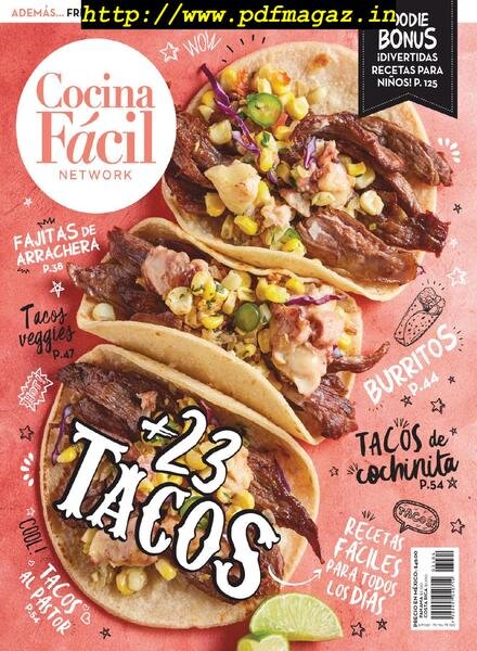 Cocina Facil – abril 2019 Cover