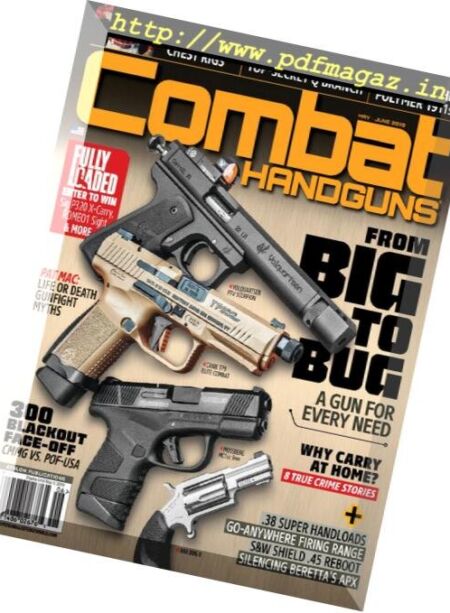 Combat Handguns – May 2019 Cover