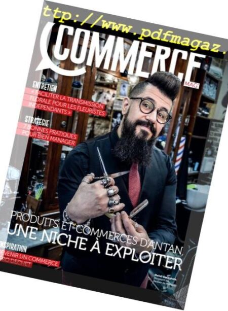 Commerce Magazine – fevrier 2019 Cover
