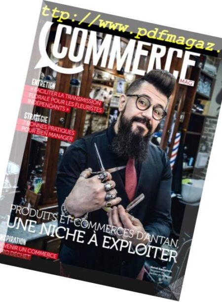 Commerce Magazine – Fevrier-Mars 2019 Cover
