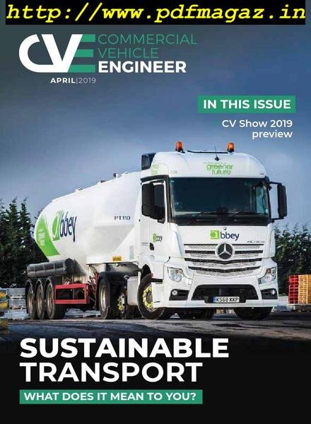 Commercial Vehicle Engineer – April 2019 Cover