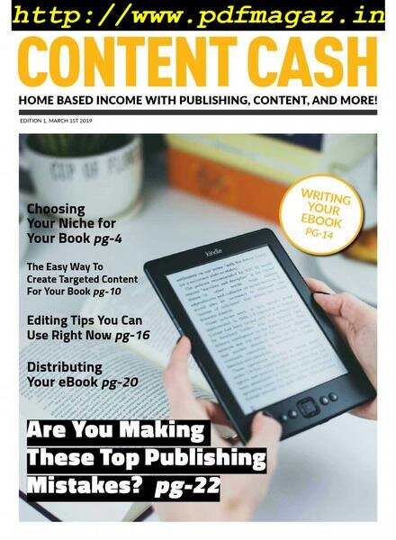 Content Cash – March 2019 Cover