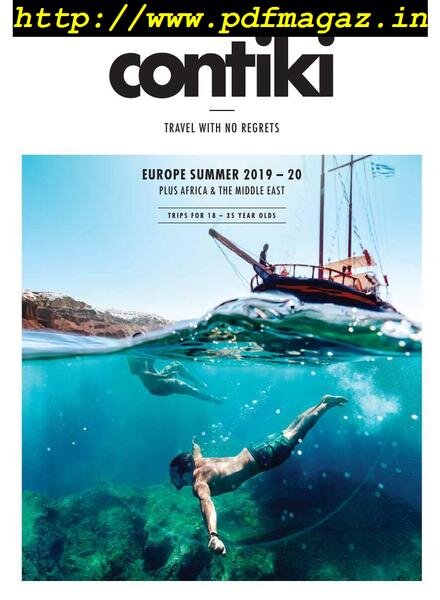 Contiki – Summer 2019 Cover