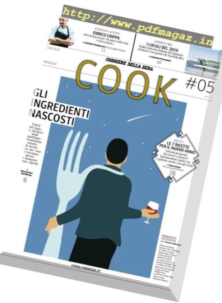 Corriere della Sera Cook – gennaio 2019 Cover
