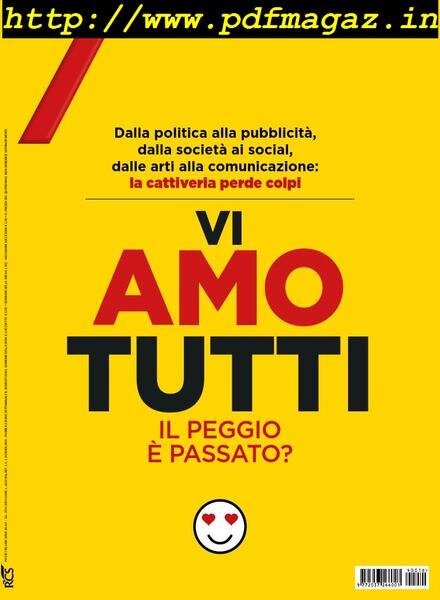 Corriere della Sera Sette – 25 aprile 2019 Cover