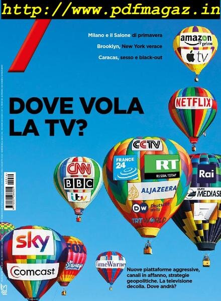 Corriere della Sera Sette – 4 Aprile 2019 Cover