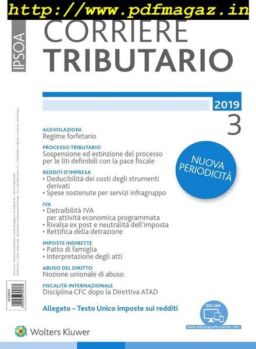 Corriere Tributario – Marzo 2019