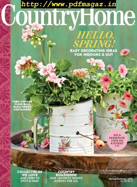 Country Home – March 2019 Cover