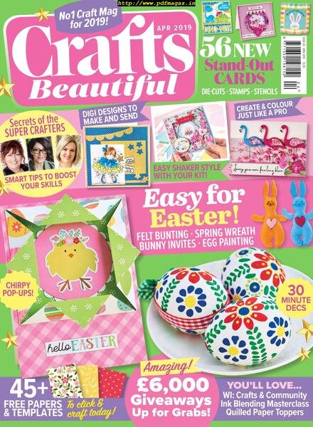 Crafts Beautiful – Issue 331 – April 2019 Cover