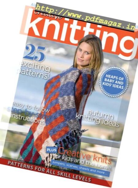 Creative Knitting – November 2018 Cover