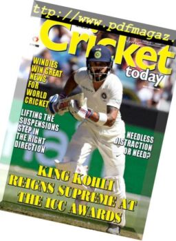 Cricket Today – 02 February 2019