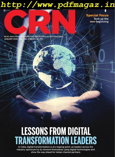 CRN India – January 2019 Cover