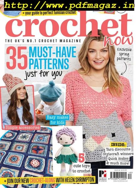 Crochet Now – March 2019 Cover
