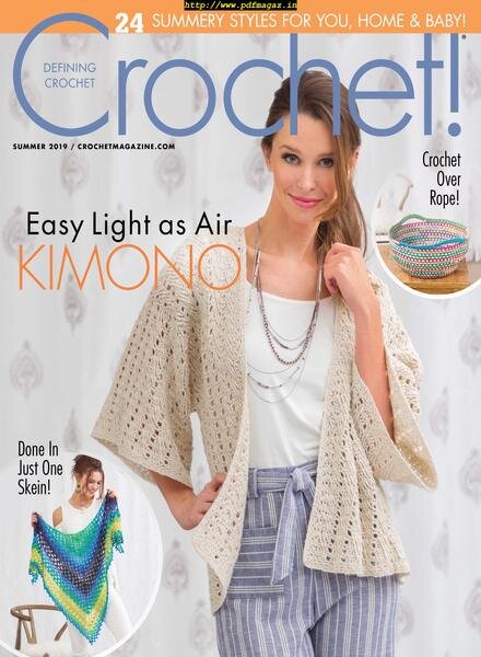Crochet! – Summer 2019 Cover