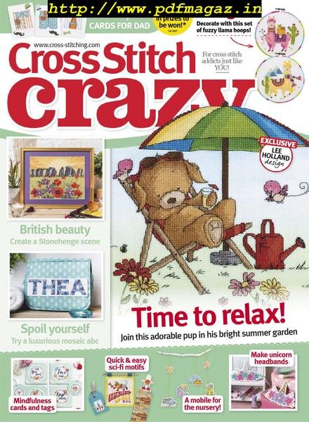 Cross Stitch Crazy – June 2019 Cover