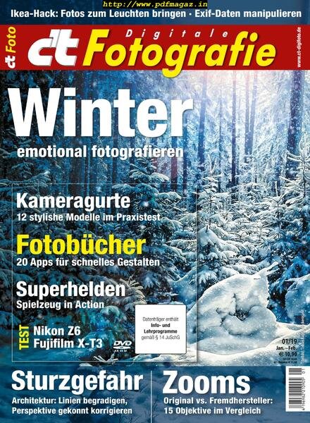 c’t Digitale Fotografie – Januar-Februar 2019 Cover