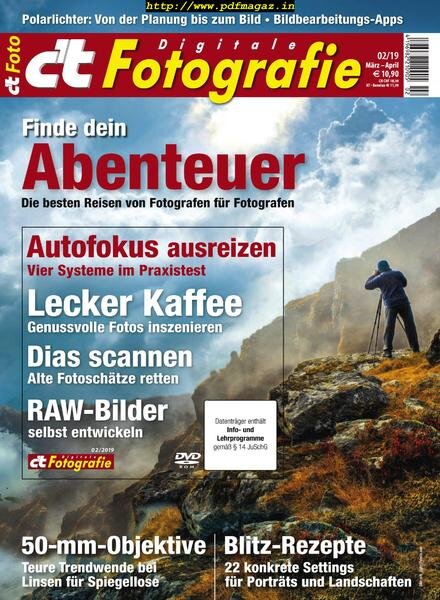 c’t Digitale Fotografie – Marz-April 2019 Cover