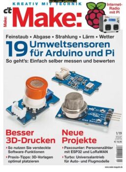 c’t Make Magazin – Nr 1, 2019