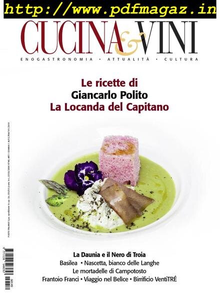 Cucina & Vini – febbraio 2016 Cover
