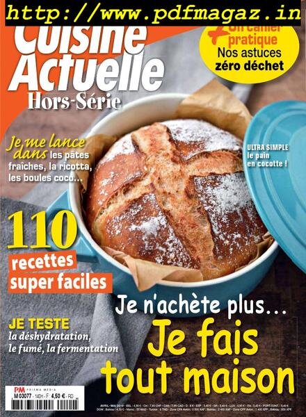 Cuisine Actuelle – Hors-Serie – Avril-Mai 2019 Cover