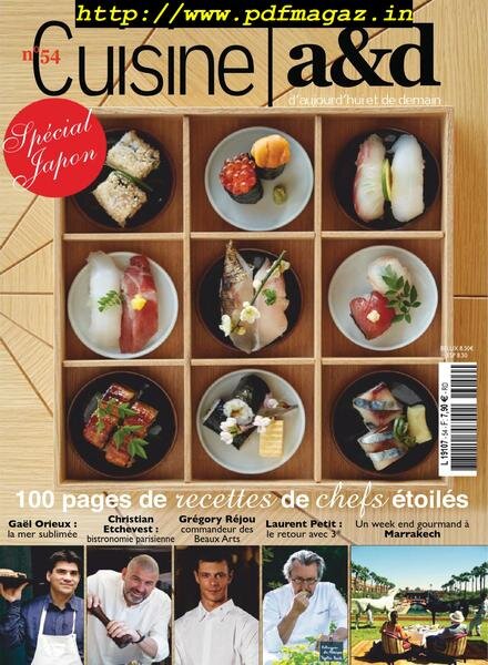 Cuisine A&D – avril 2019 Cover