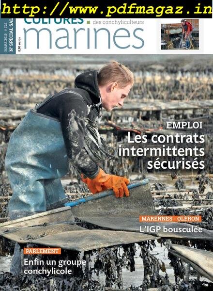 Cultures Marines – 01 mars 2019 Cover