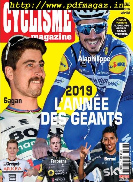 Cyclisme Magazine – fevrier 2019 Cover