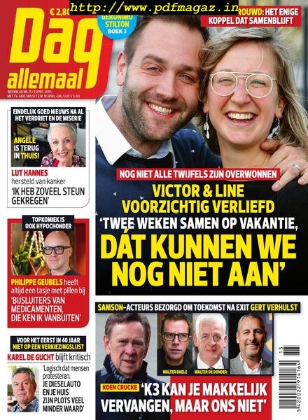 Dag Allemaal – 09 april 2019 Cover