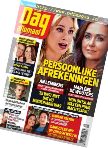 Dag Allemaal – 29 januari 2019 Cover