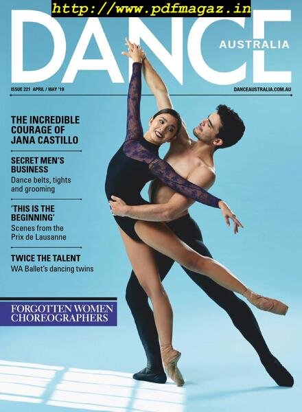 Dance Australia – April 2019 Cover