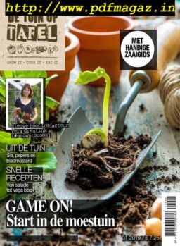 De Tuin op Tafel – Maart-April 2019