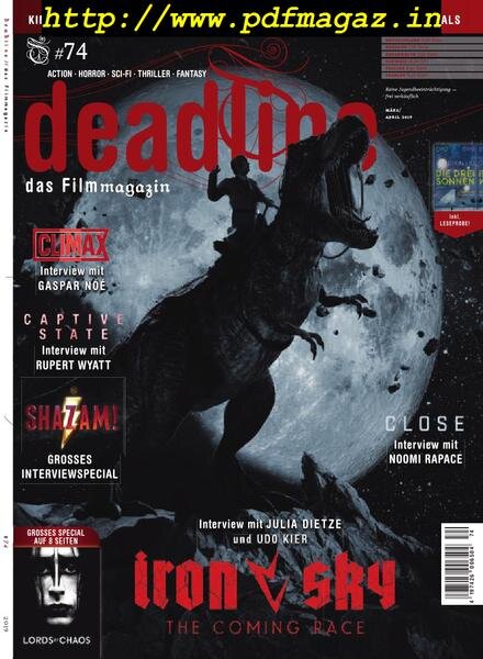 Deadline – Marz-April 2019 Cover