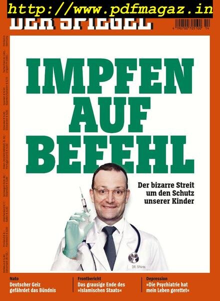 Der Spiegel – 30 Marz 2019 Cover