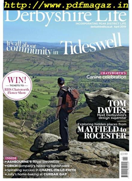 Derbyshire Life – April 2019 Cover