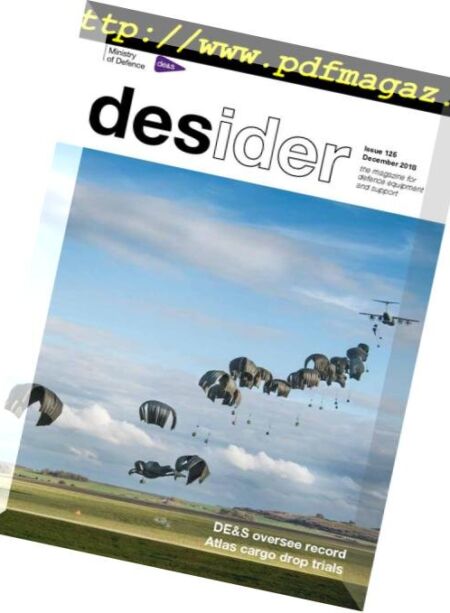 desider – December 2018 Cover
