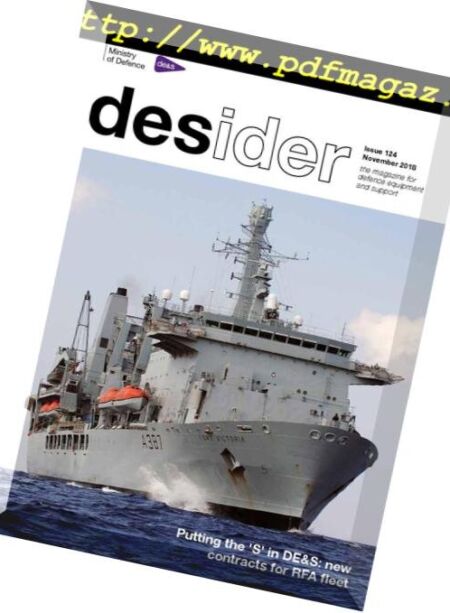 desider – November 2018 Cover