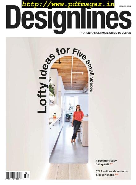 Designlines – March 2019 Cover