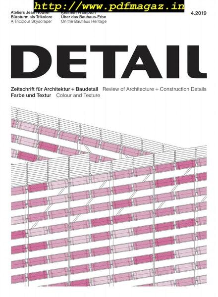 Detail – April 2019 Cover