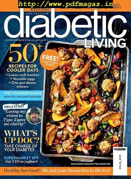 Diabetic Living Australia – May-June 2019 Cover