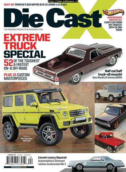 Die Cast X – Summer 2019 Cover