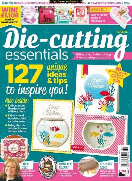 Die-cutting Essentials – Issue 36, April 2018 Cover