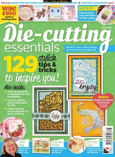 Die-cutting Essentials – Issue 38, June 2018 Cover