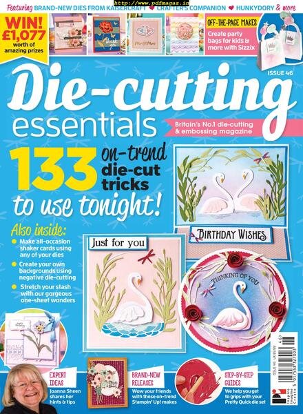 Die-cutting Essentials – Issue 46, Christmas 2018 Cover
