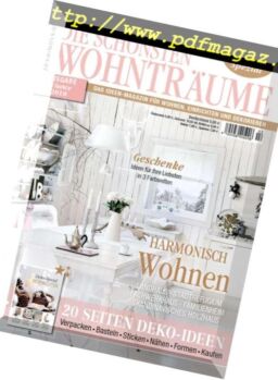 Die SchOnsten Wohntraume – November 2018 – Januar 2019