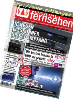 Digital Fernsehen – Marz 2019