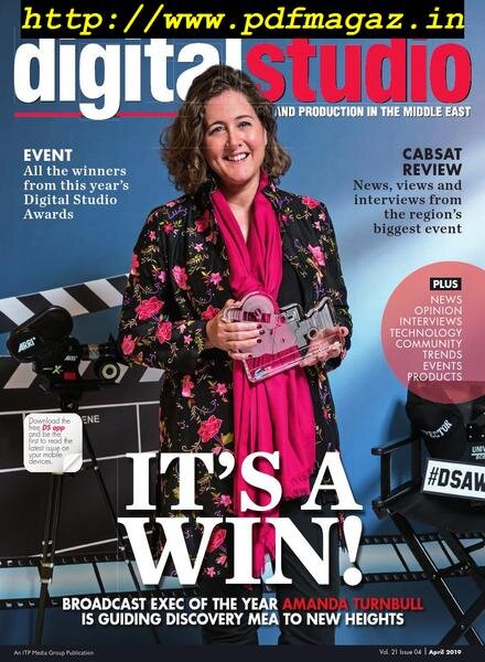 Digital Studio Middle East – April 2019 Cover