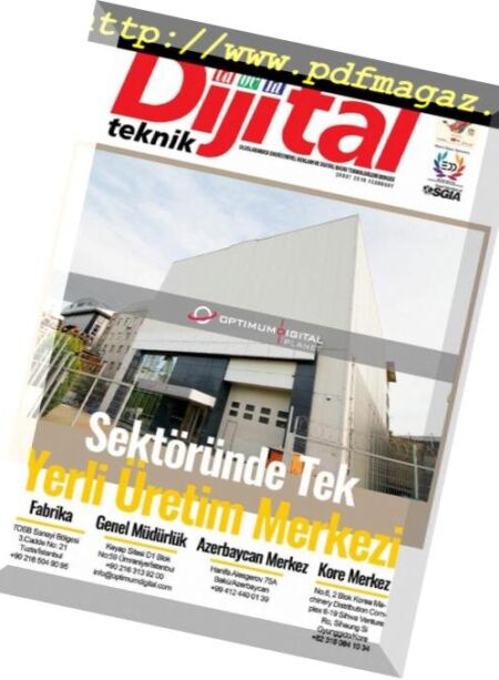 Dijital Teknik – Subat 2019 Cover