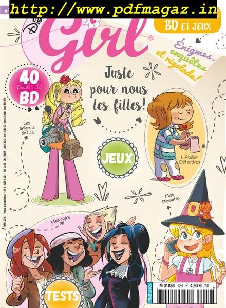 Disney Girl – Hors-Serie – avril 2018 Cover